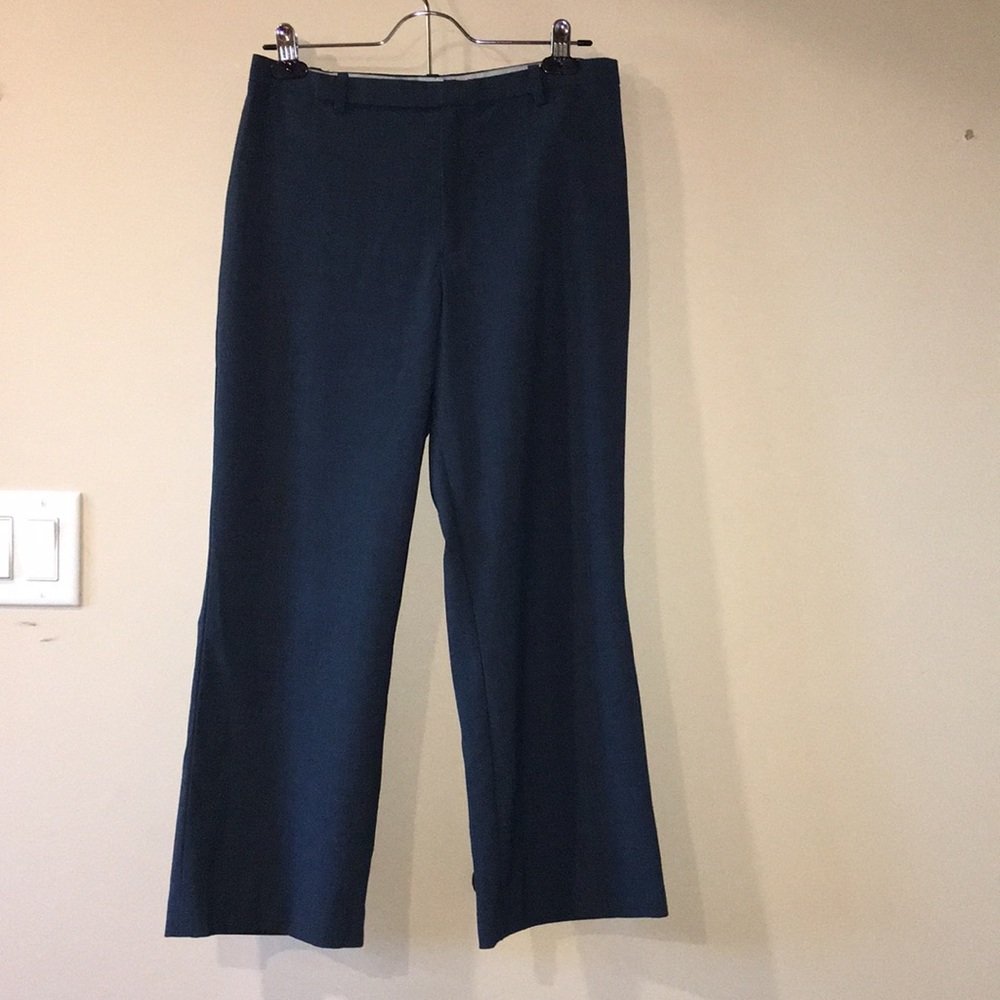 Cropped Blue Dress Pants